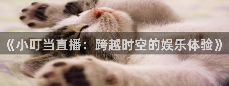 袋鼠直播体育免费直播：《小叮当直播：跨越时空的娱乐体验》